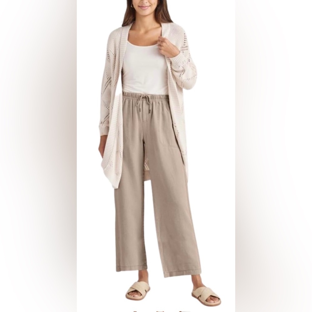 Splendid Angie Crop Wide Leg Pants